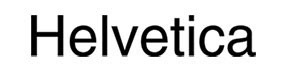 Helvetica font
